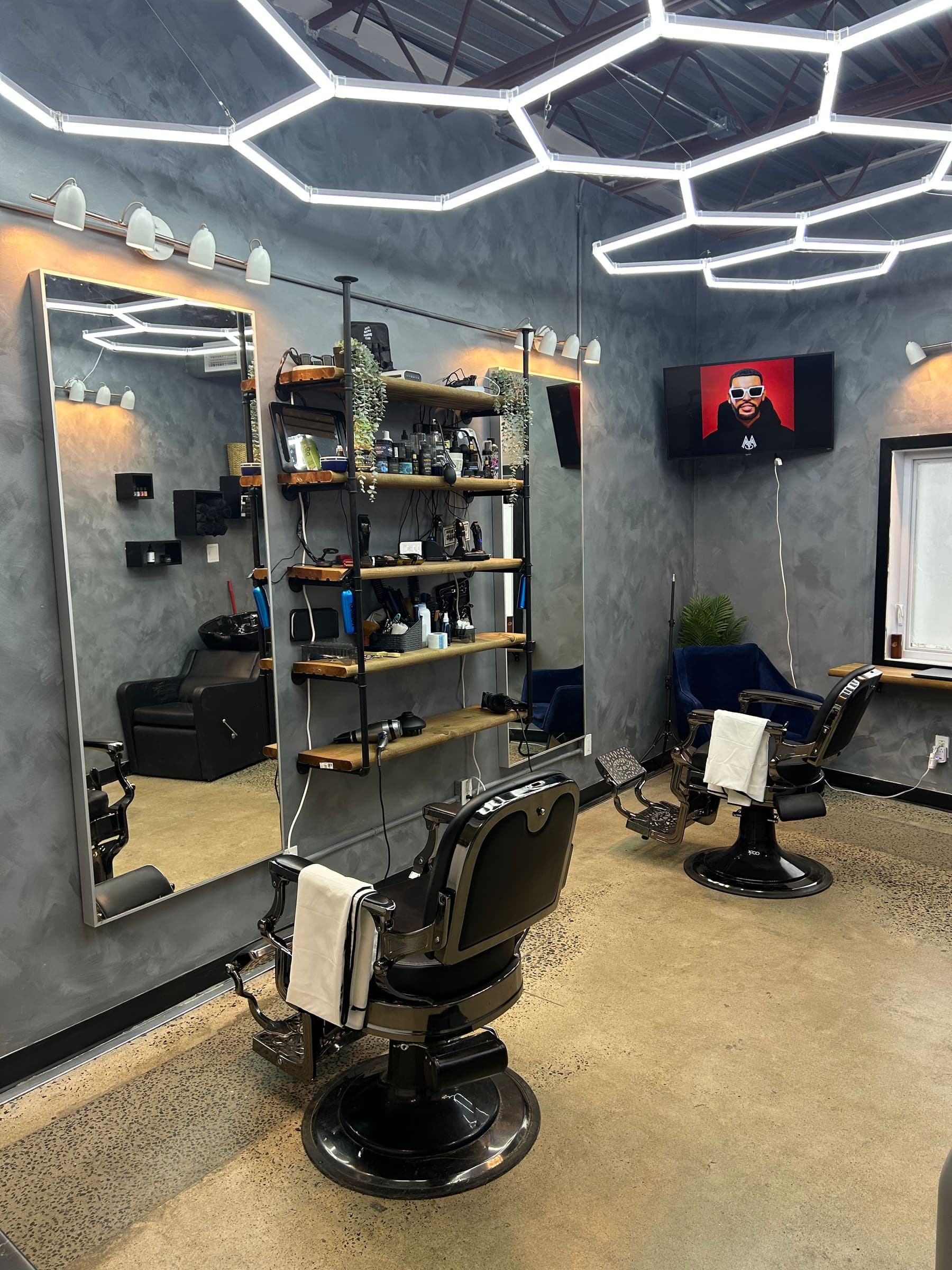 Postes de travail du salon