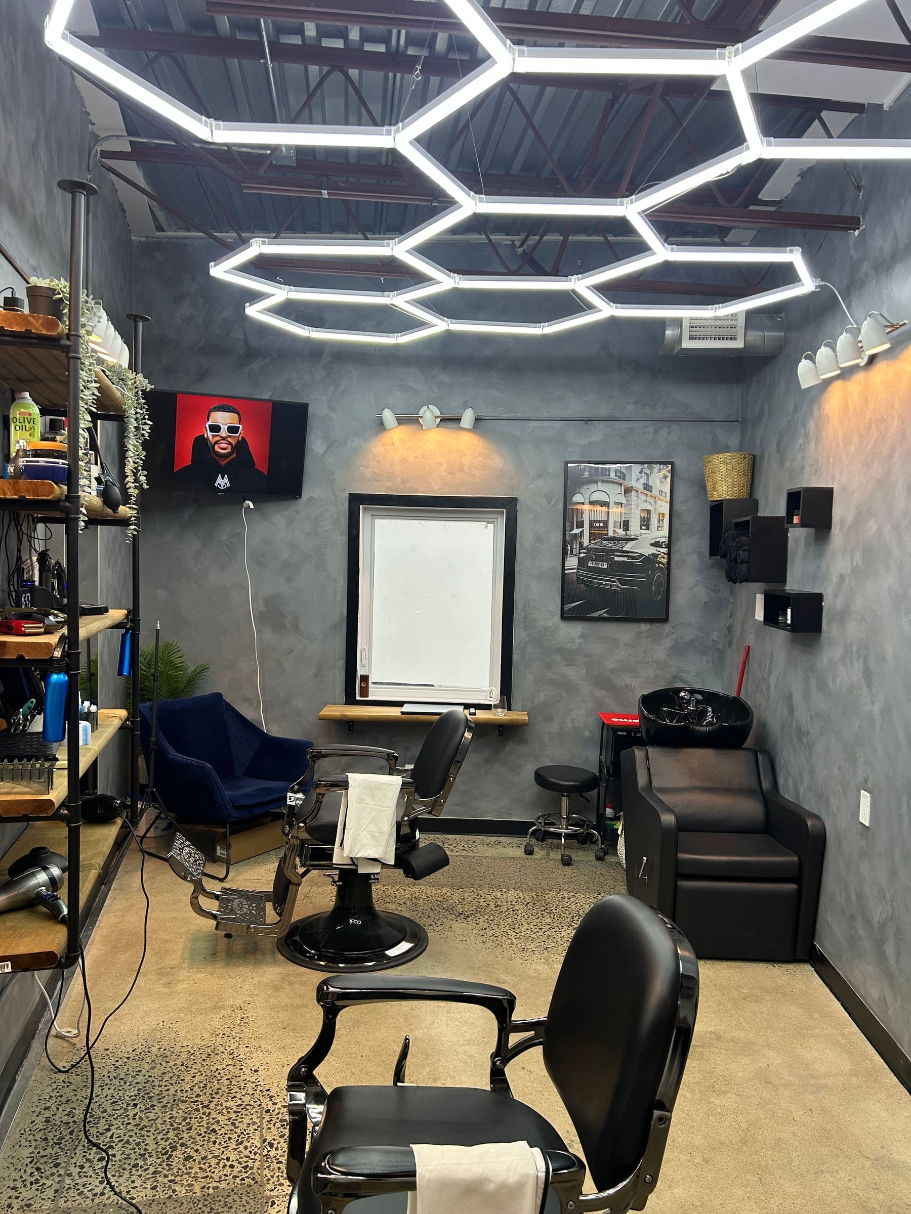 Détail du salon